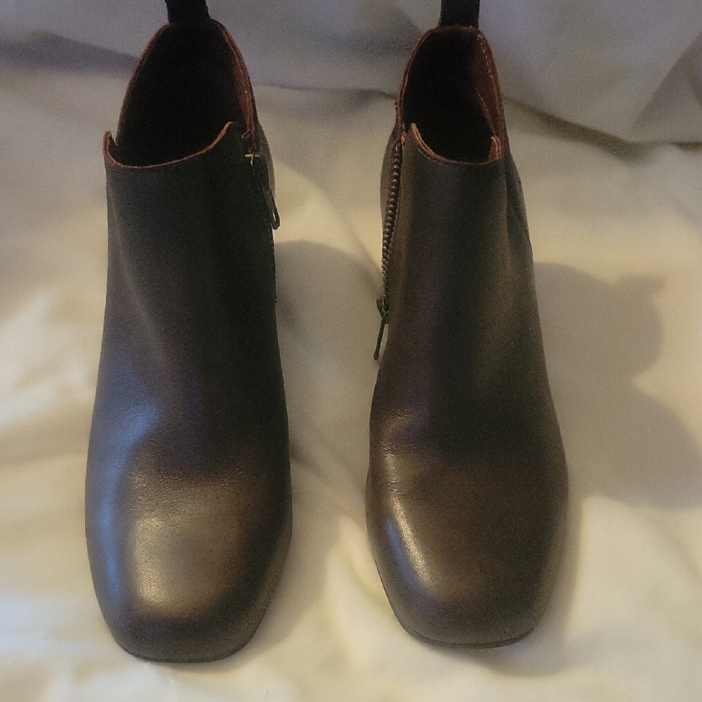 Born Dark Brown Ankle Boots